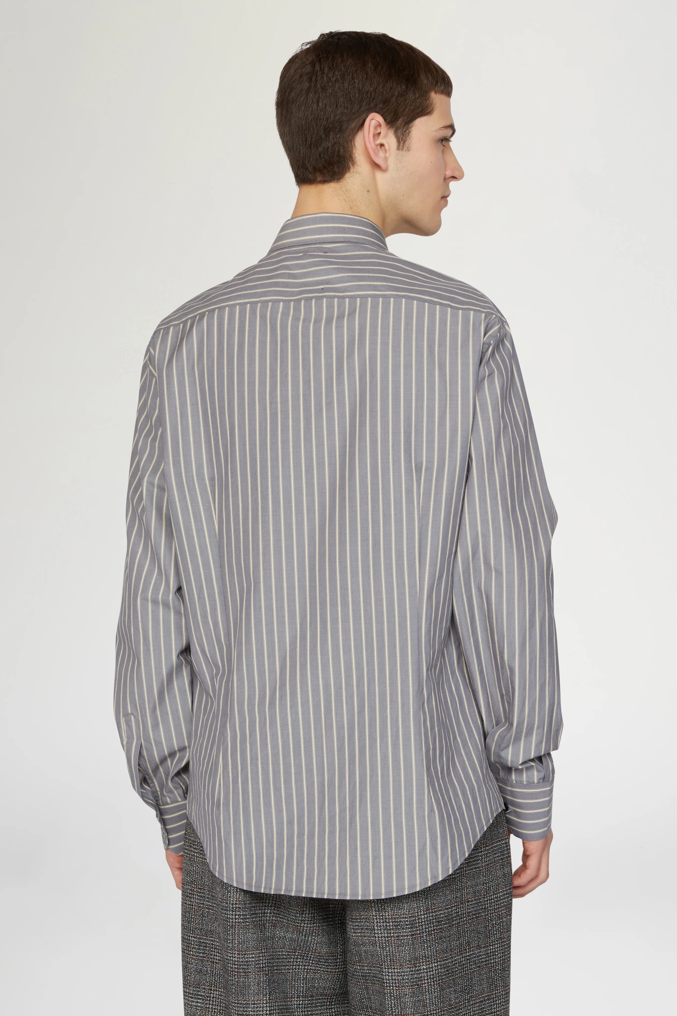 Striped Cotton Shirt - Image 3