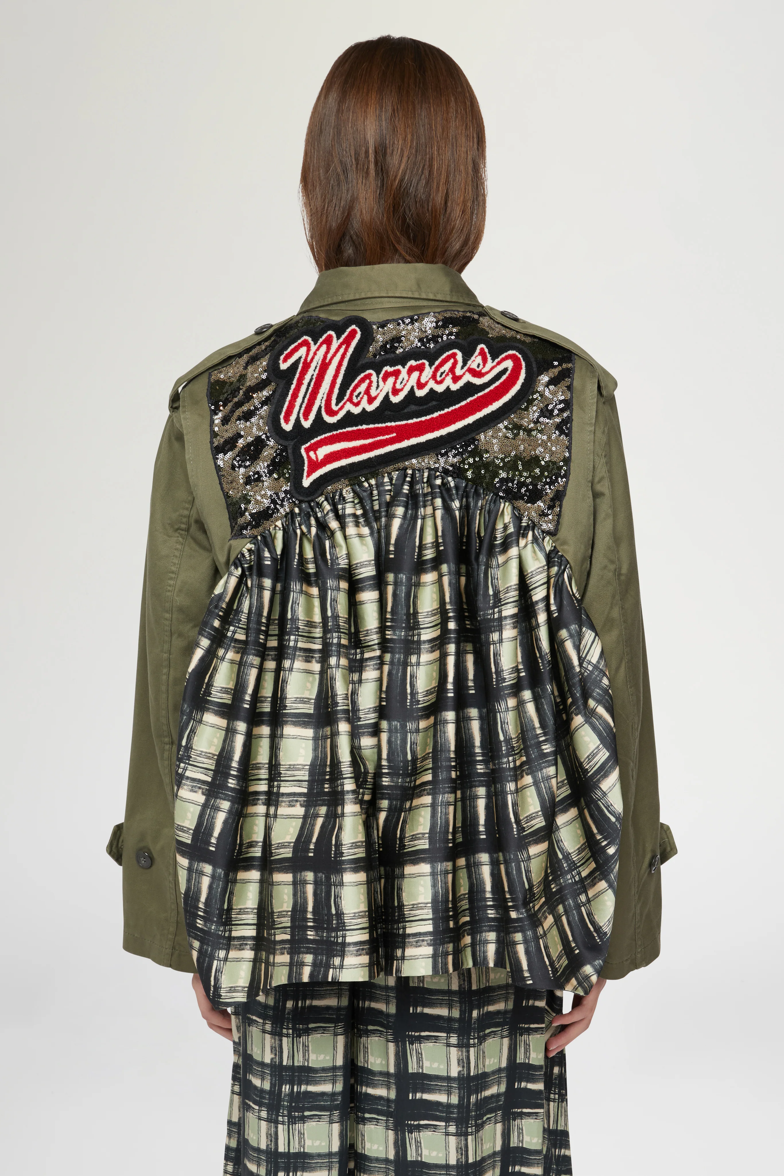 Check Parka - Image 5