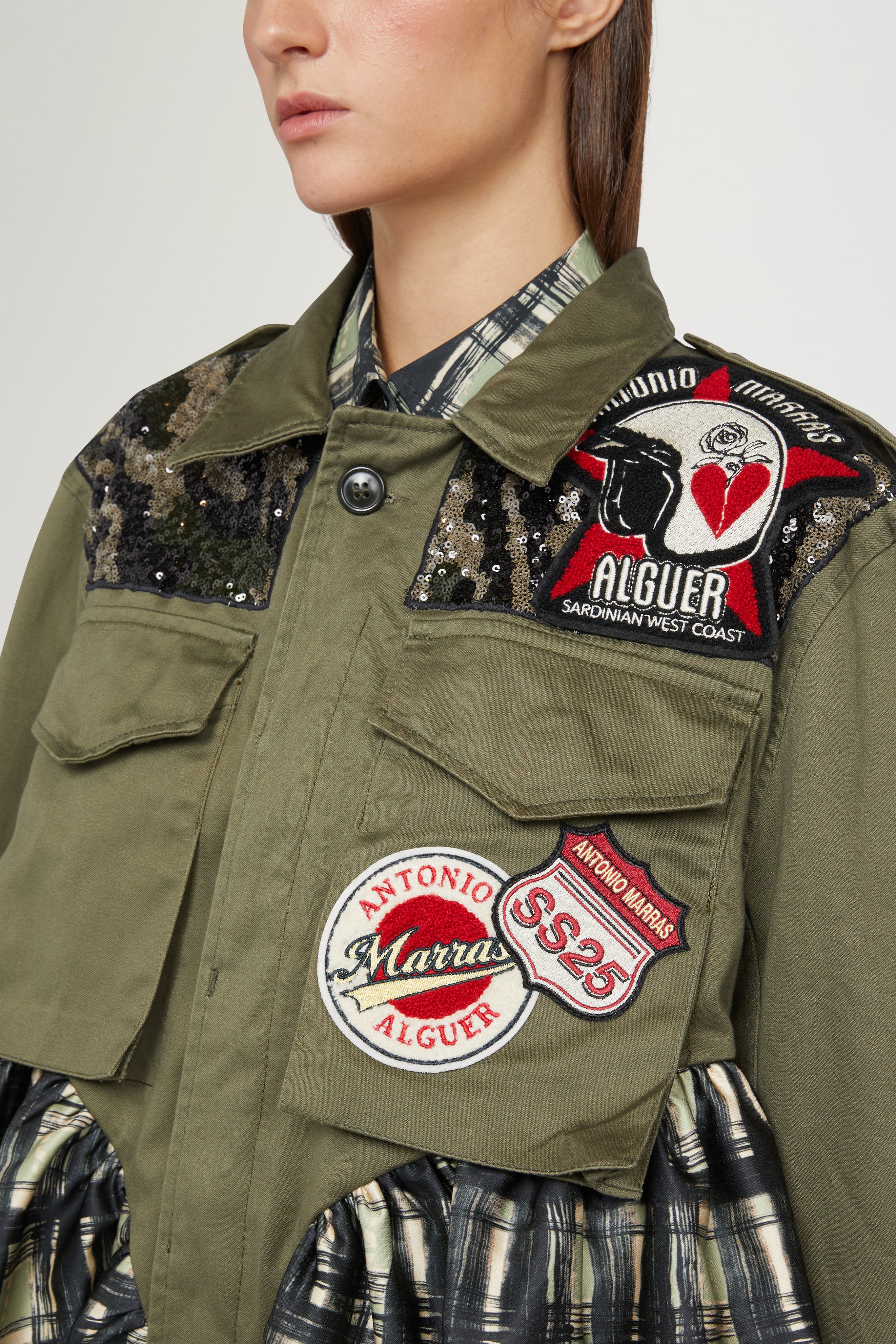 Check Parka - Image 6